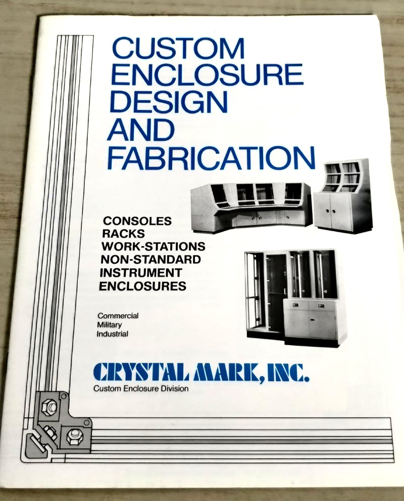 1991 Crystal Mark Inc.  Custom enclosure design and fabrication Catalog   C2