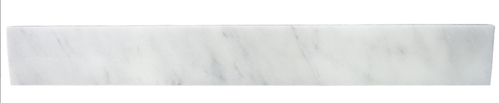 Signature Hardware 37" x 4 x1 1/4 Marble Vanity Backsplash -3cm