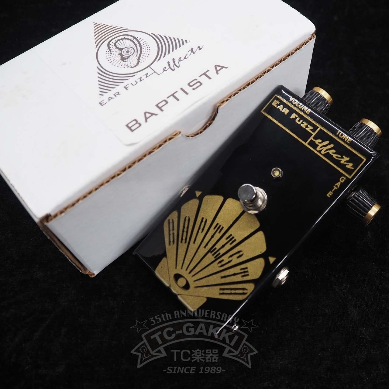 EAR FUZZ Effects Baptista Japan Limited Edition Guitar Fuzz Pedal Used