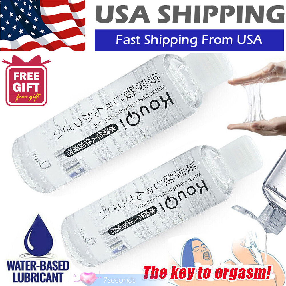 Lube Personal Sex Lubricant Water-Based Long Lasting Women Men Adult with Gifts