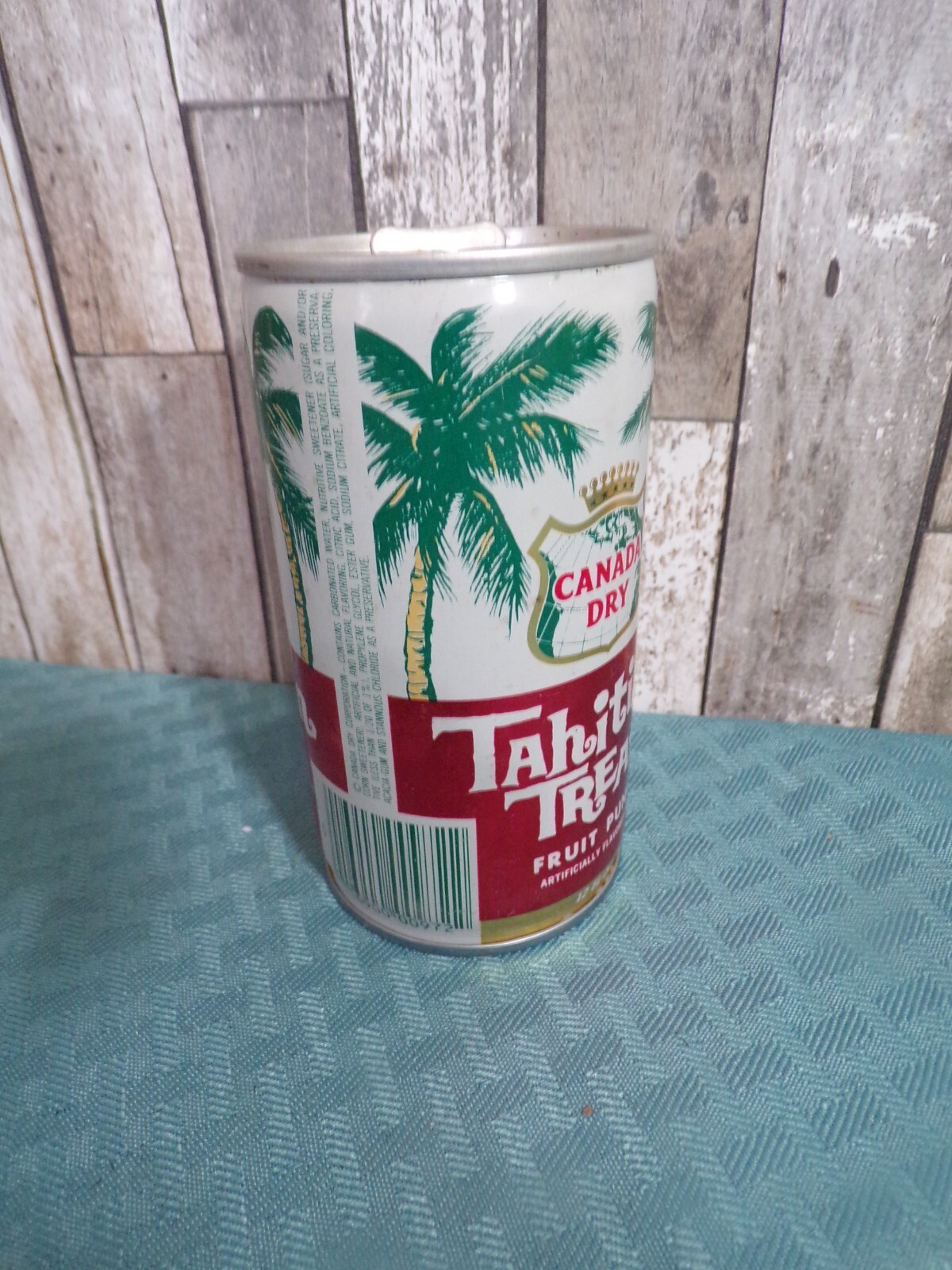 CANADA DRY TAHITIAN TREAT Vintage SODA CAN