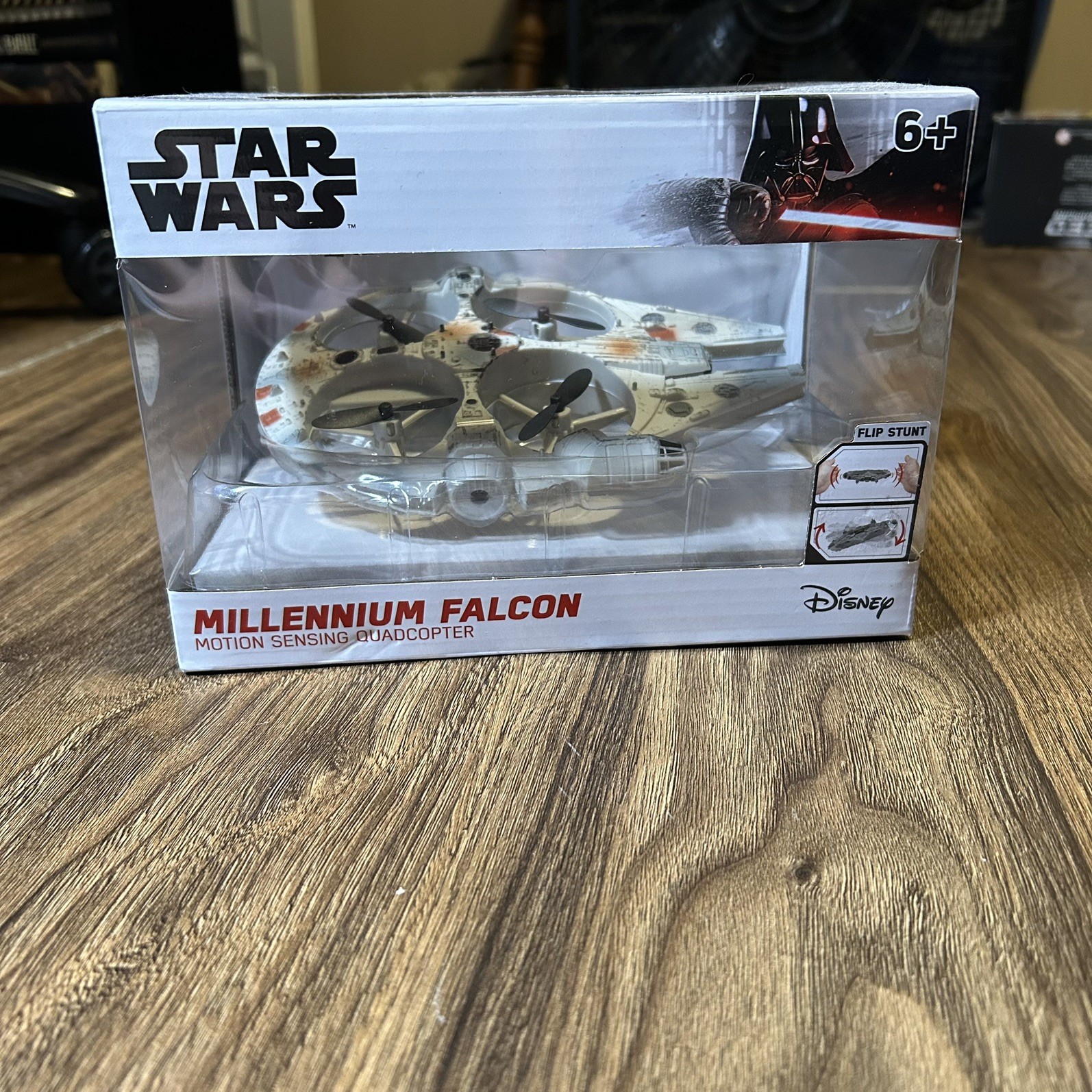 Star Wars Millennium Falcon Motion‑Sensing Quadcopter Drone – New in Box