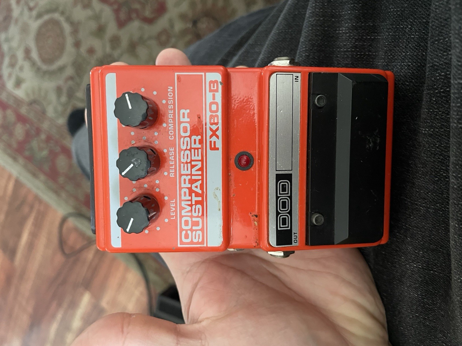 DOD Compressor Sustainer! Acts like A Limiter Compressor And Runs on 9v!