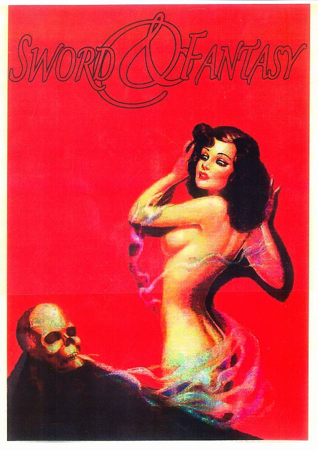 SWORD & FANTASY #19 - pulp fanzine, H.P. Lovecraft, Robert E. Howard, A. Merritt