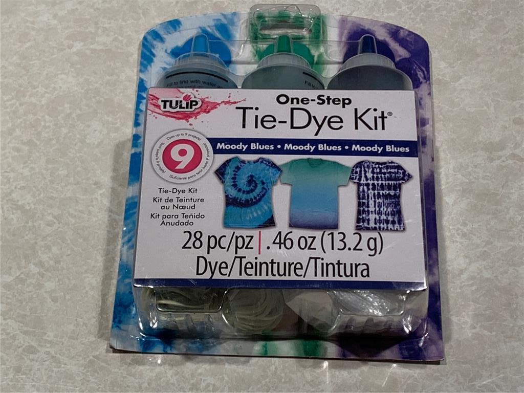 TULIP One-Step Tie-Dye Kit Psychedelic Turquoise/Green/Blue up to 9 projects