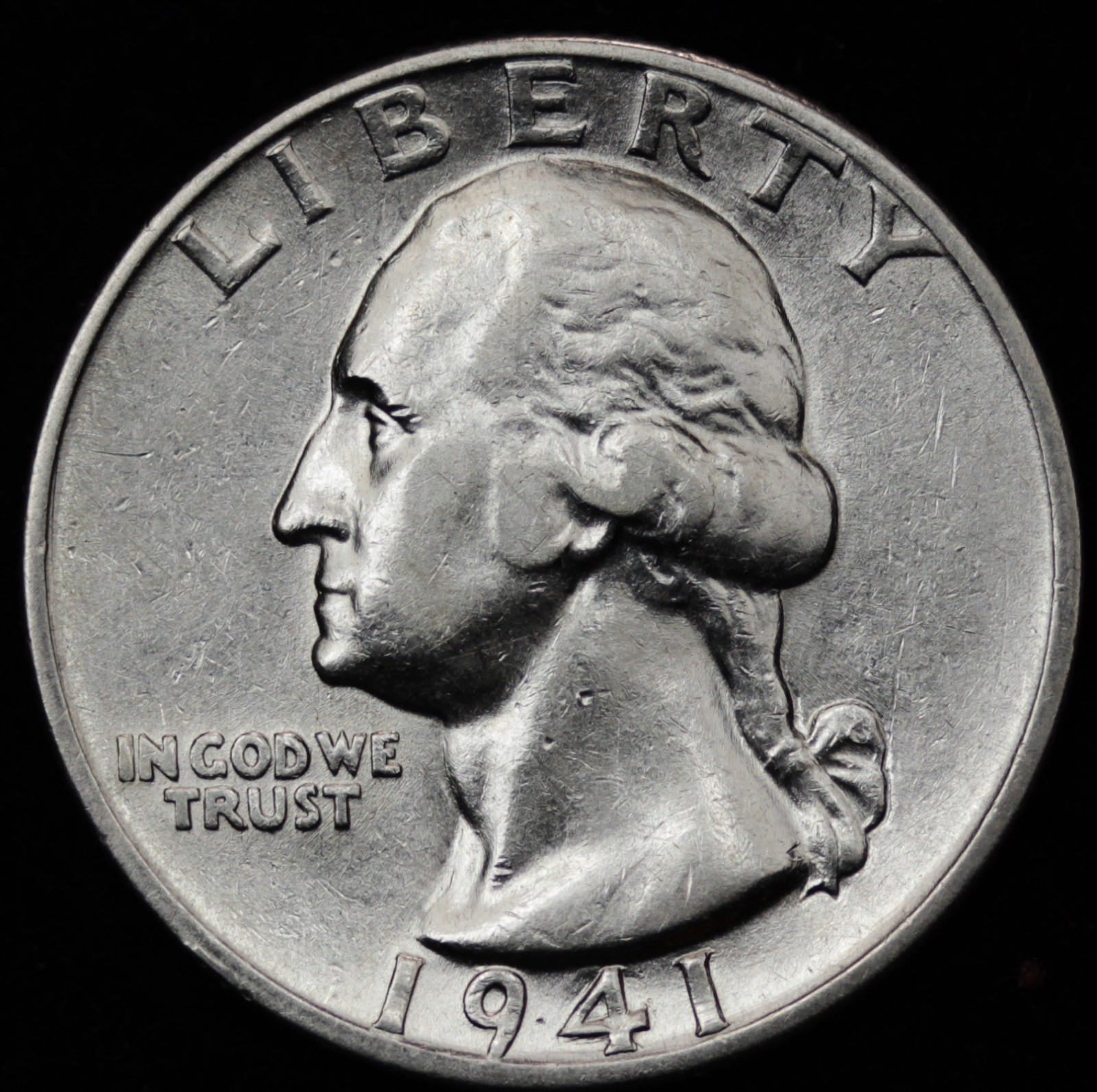 1941-p Washington Quarter.  High Grade. (Inventory A)