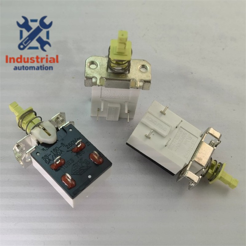 1pc RONG FENG SS-160-3 Pushbutton Switch 5A/80A 250VAC 4 Pins ON-OFF Maintained