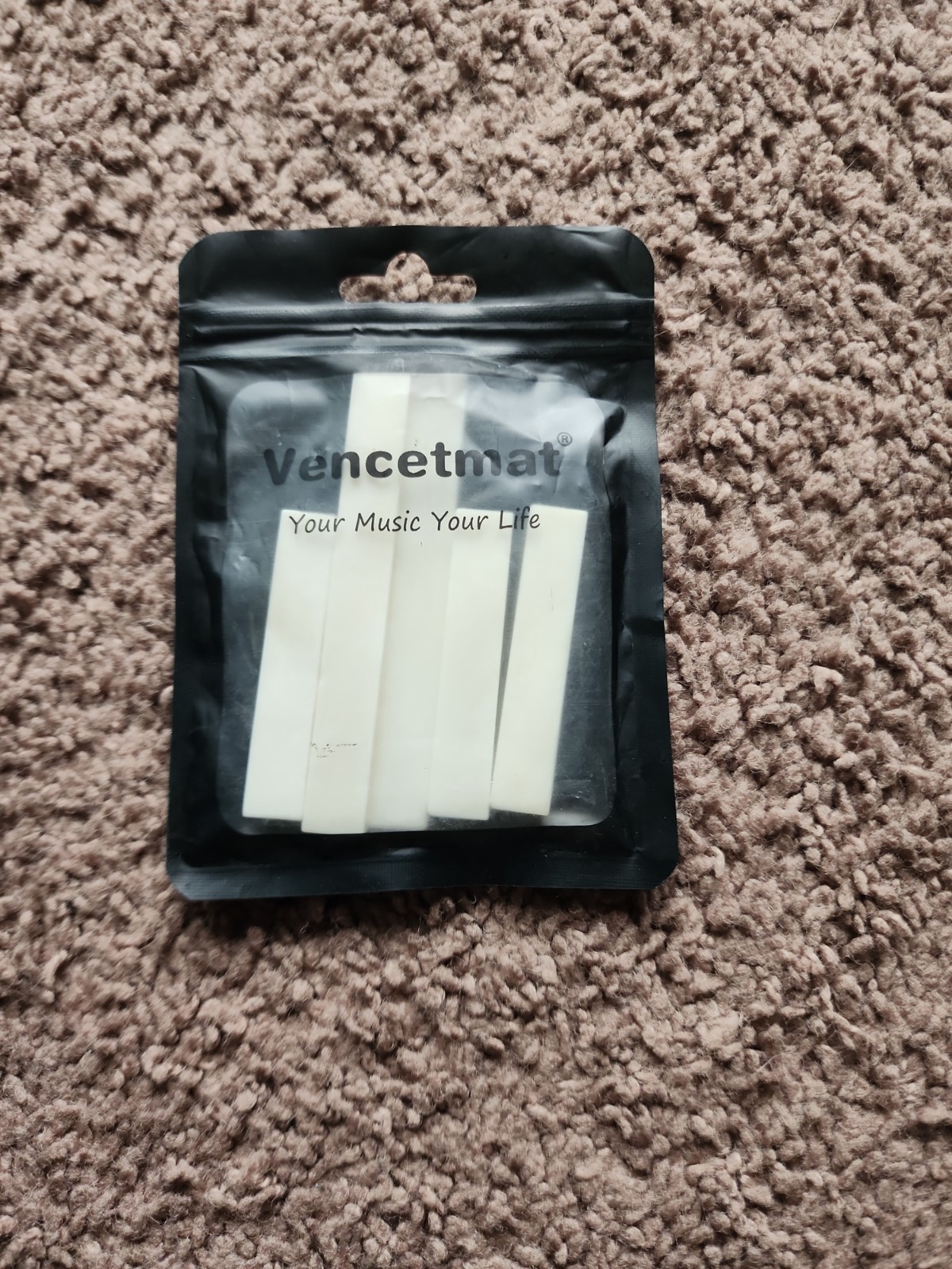 Vencetmat White Blank Bone Guitar Bone Saddle Acoustic Guitar Bone