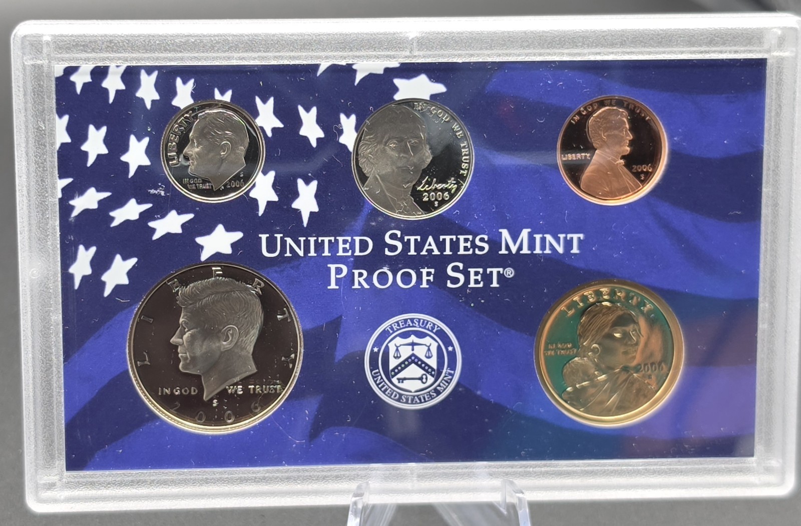 2006-S U.S. Mint Proof Set 10 Coins w/ Case – Brilliant Proof