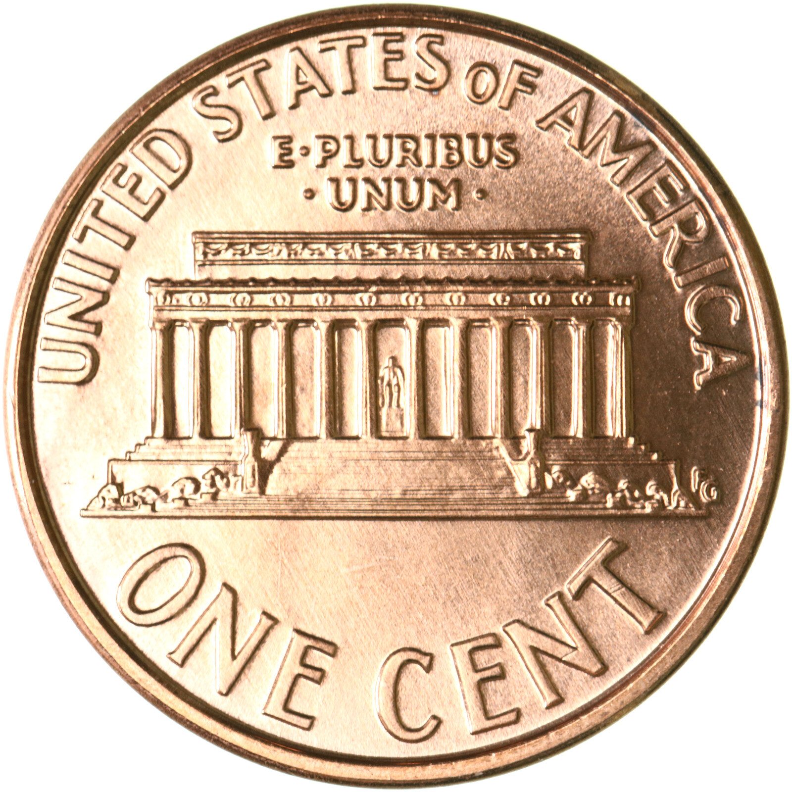 2001 (P) Lincoln Memorial Cent Gem BU Penny US Coin