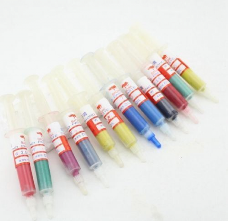 Industrial Diamond Polishing Lapping Paste Compound Syringes W0.5 ~40 Micron Gla