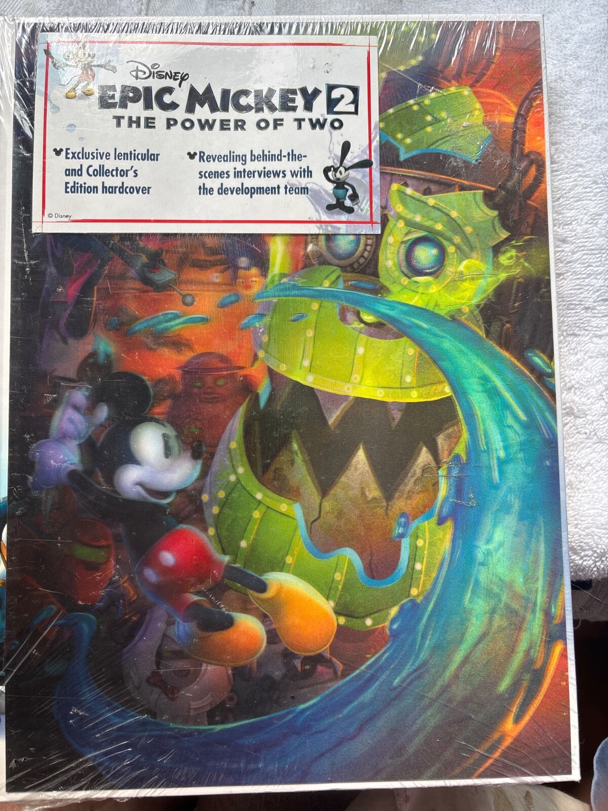 Epic Mickey 2, the power of 2 collectors edition, official gameplay guide