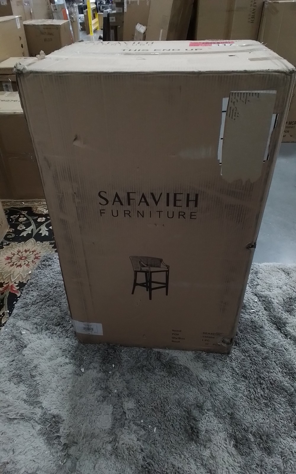 Safavieh BRANDO BARSTOOL, Reduced Price 2172762317 SEA4014C
