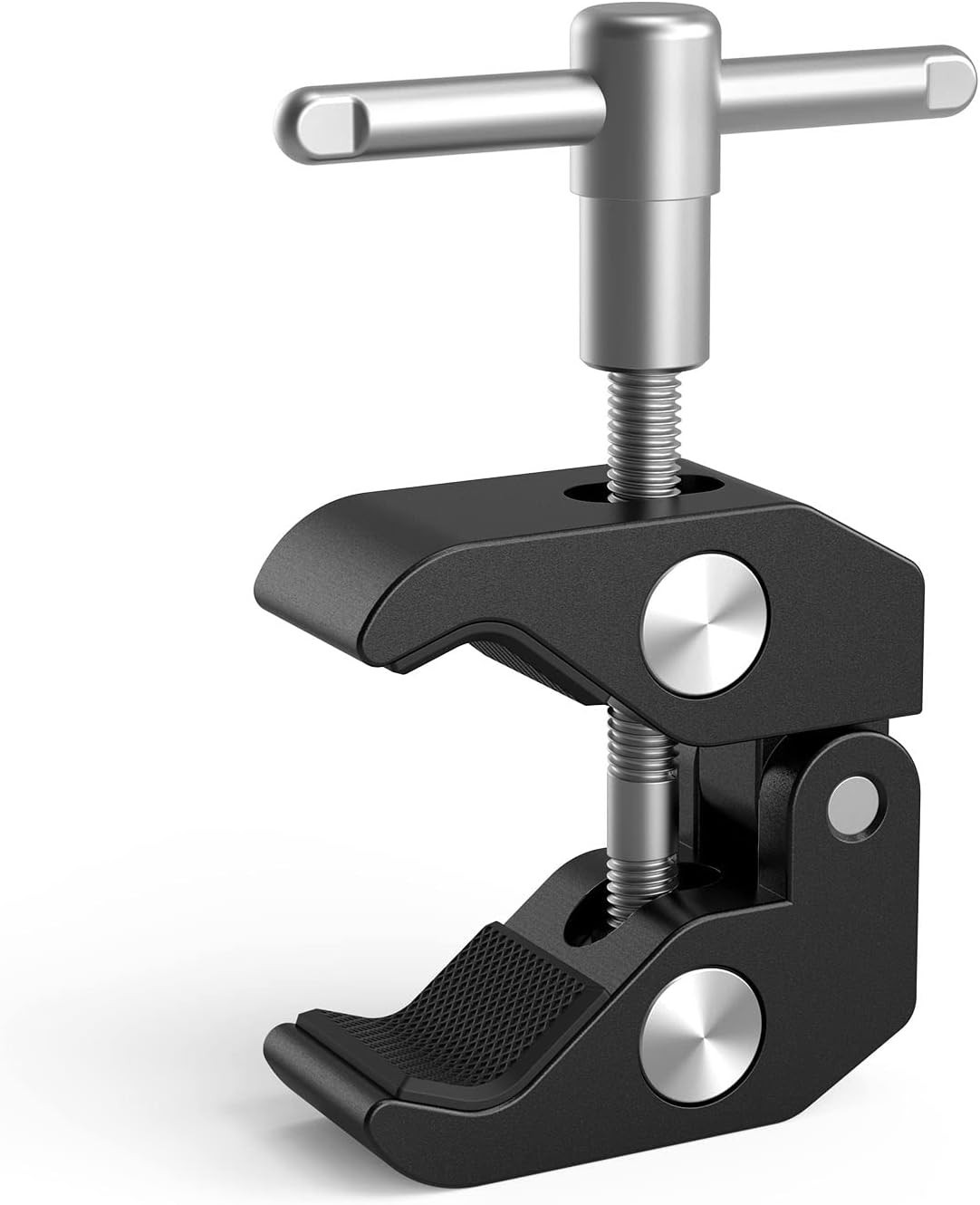 Versatile Super Clamp 1/4 & 3/8 Thread for Secure Mounting of Cameras & Lights