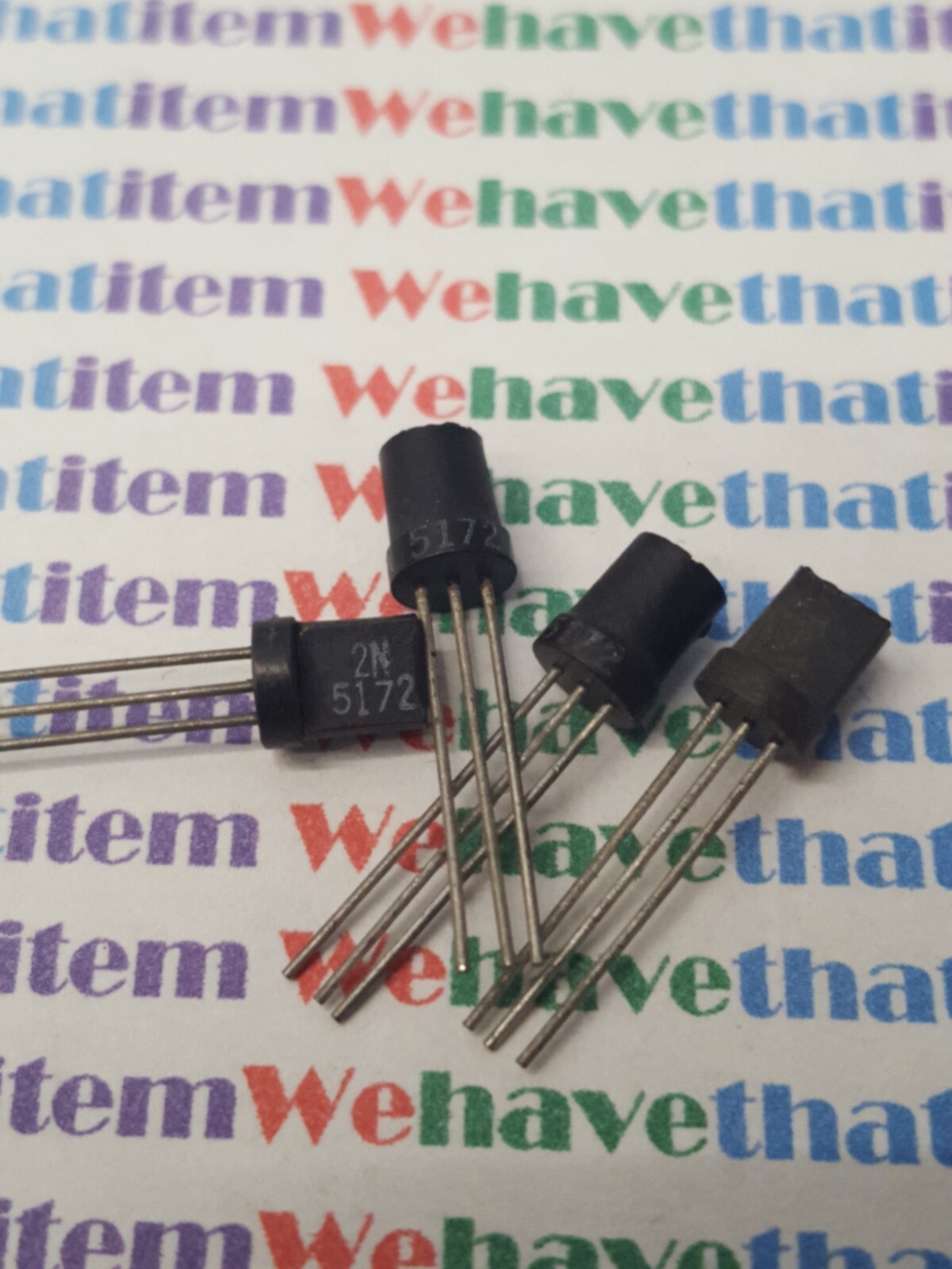 2N5172 / TRANSISTOR / 4 PIECES / (qzty)