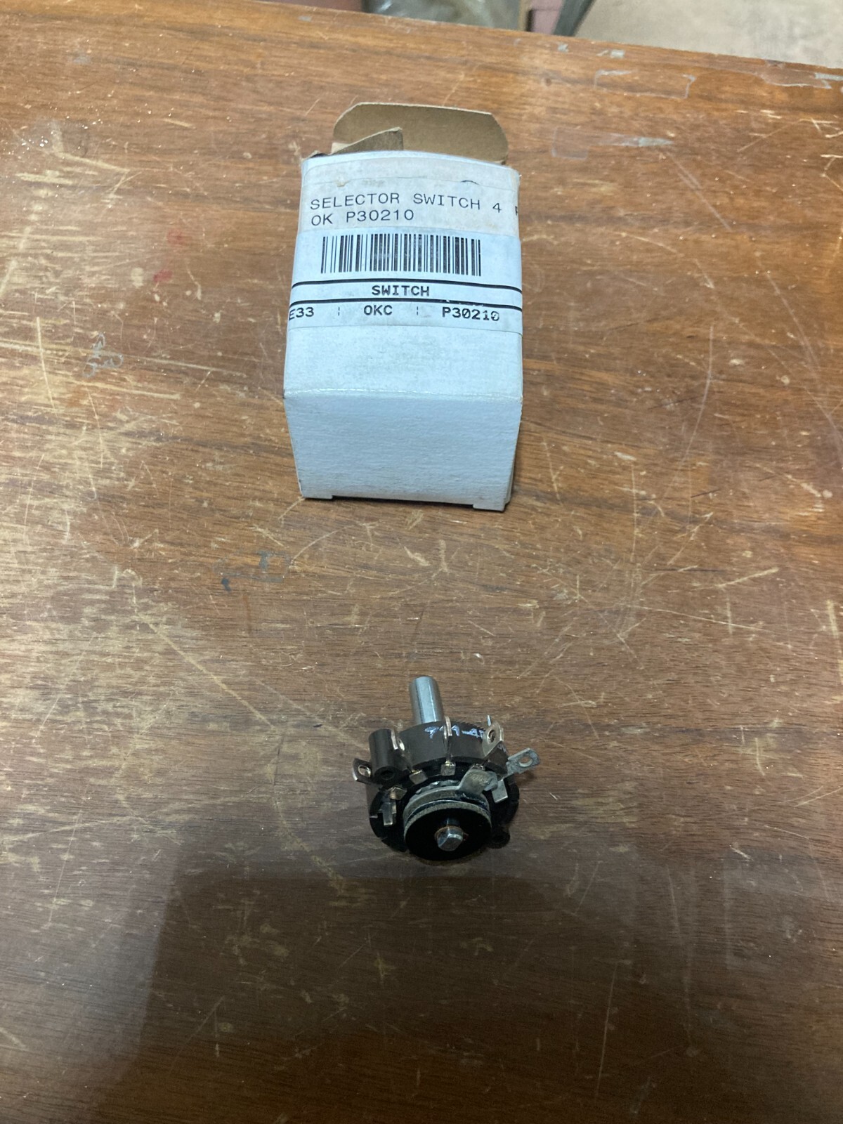 New Ohmite 711-4E 4 Position Selector Switch OK P30210