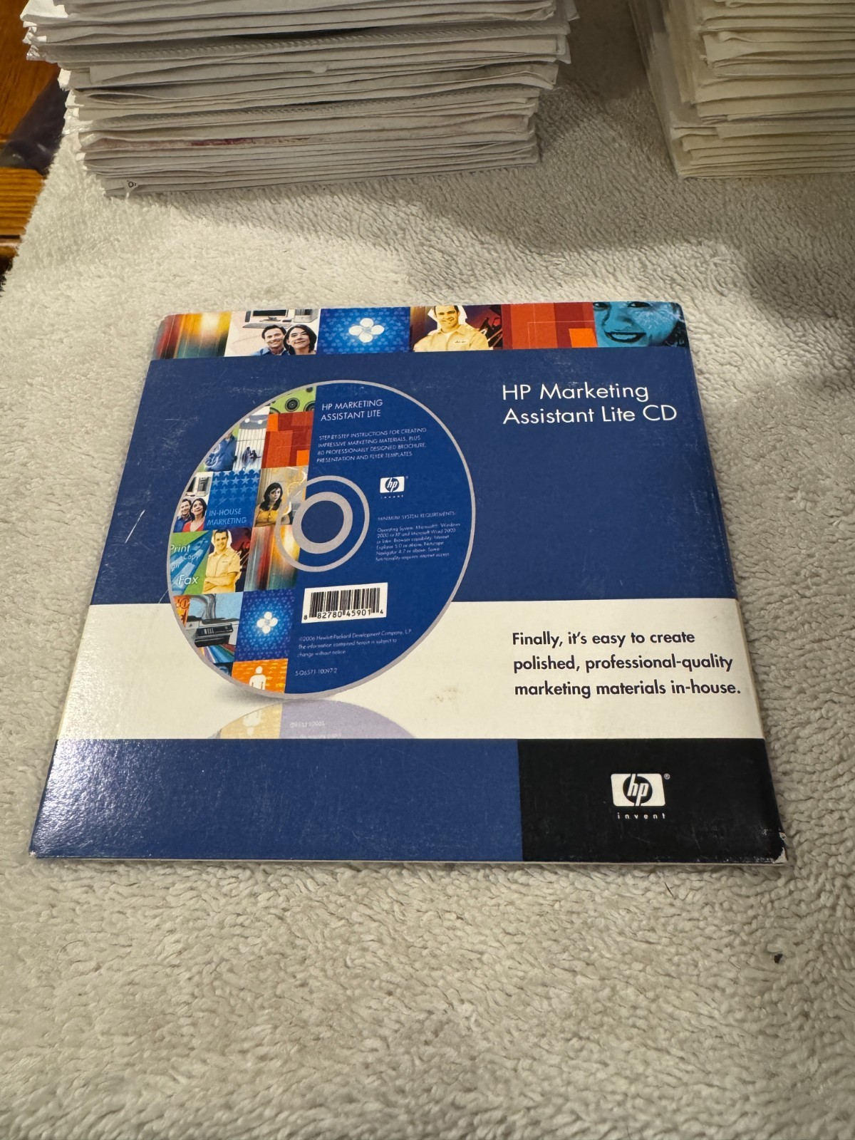 HP Marketing Assistant Lite CD - NEW/SEALED!!!!