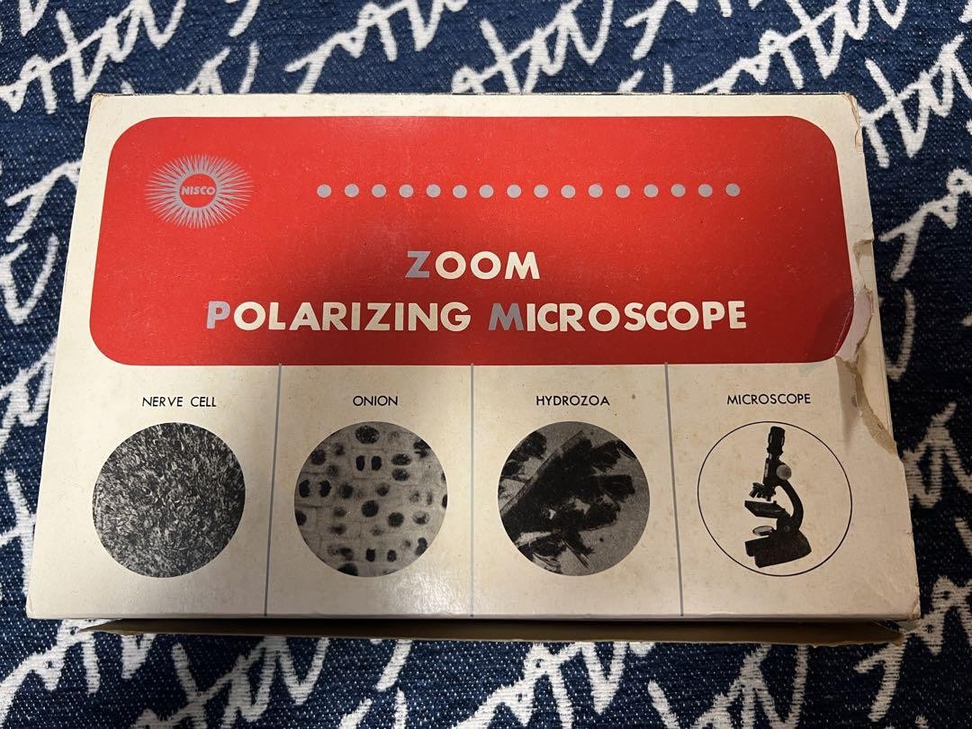Microscope NISCO ZOOM No.2141 Nisco Showa Retro