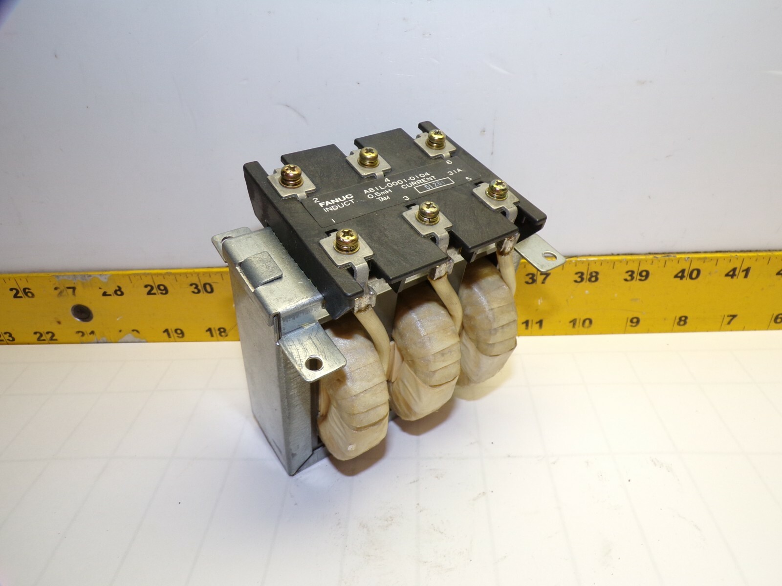 FANUC TRANSFORMER 0.5mH 31A   A81L-0001-0104