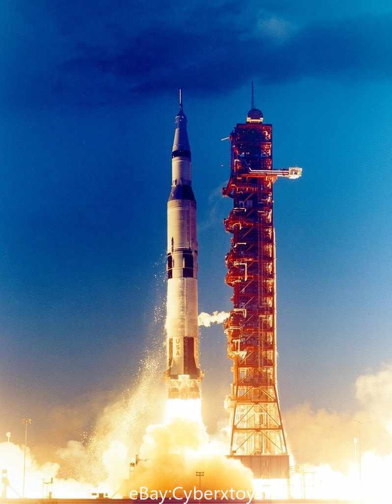 Exclusive link 3D Printing 1/144 NASA Saturn V Rocket Launch Tower Set Model