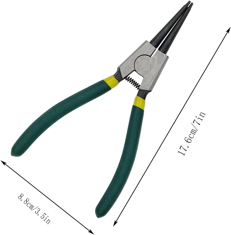 Snap Ring Pliers，Heavy Duty Internal/External Circlip Pliers Ring Remove Retaini