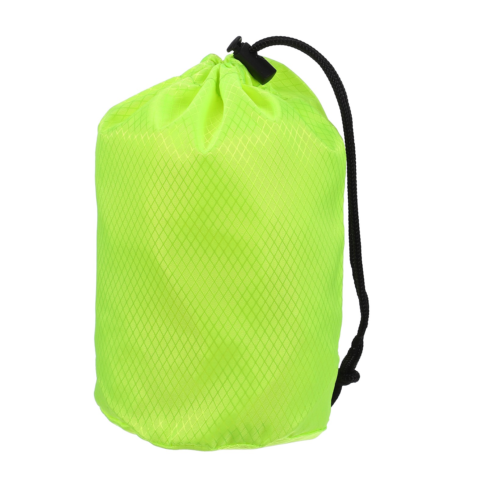 Stuff Sack Nylon Waterproof Storage Sacks 4x8 Inch (Bright Green)