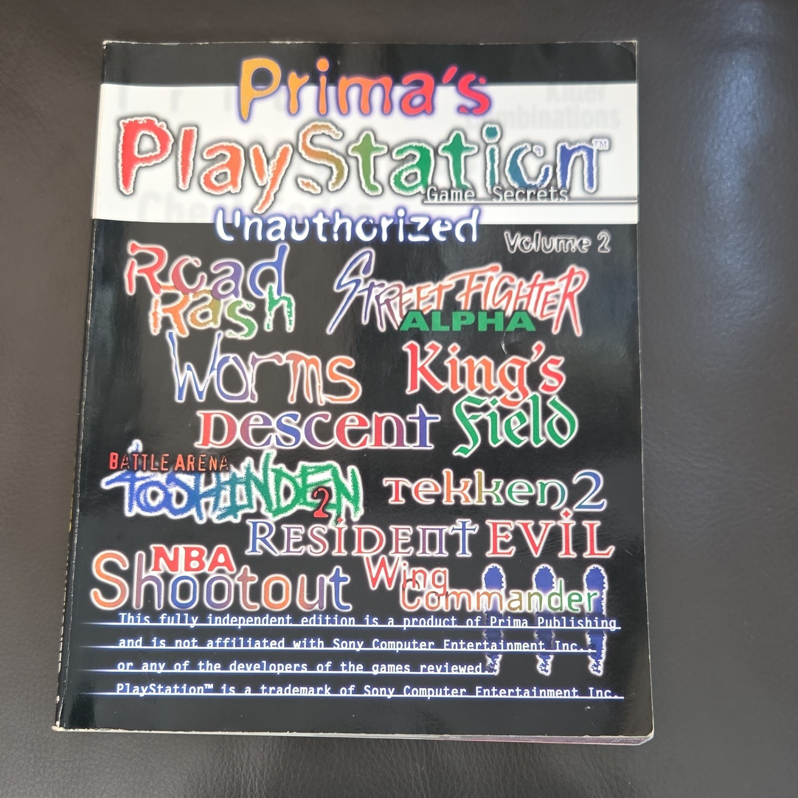 Prima PlayStation Game Secrets Unauthorized Vol 2 Cheat Book Tips Tricks Cheats