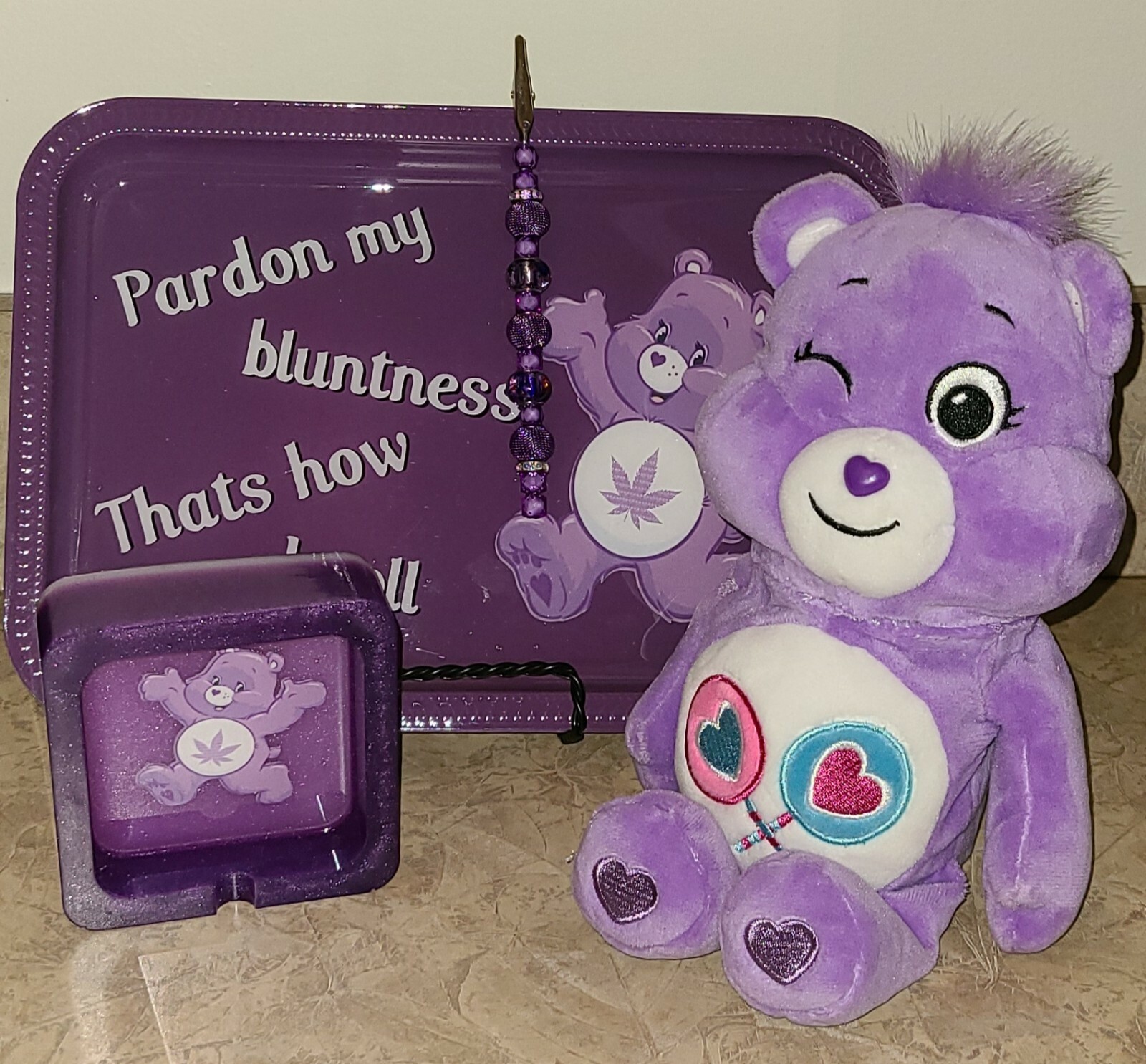 Snare Bear Rolling Tray Set