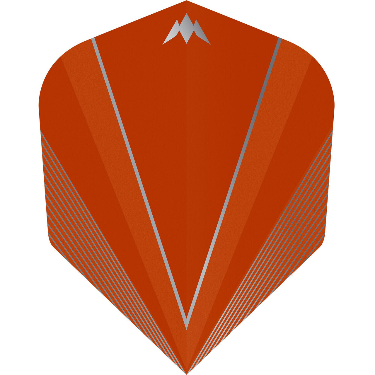 Mission Shades Dart Flights - 100 Micron - No2 (Standard) - Orange