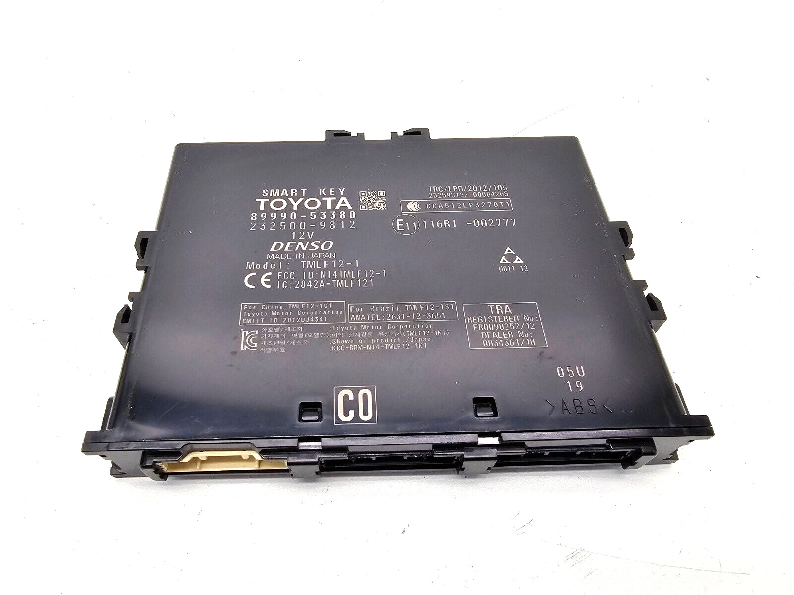 2016-2020 LEXUS IS300 SMART KEY SECURITY THEFT CONTROL MODULE ECM ASSEMBLY OEM