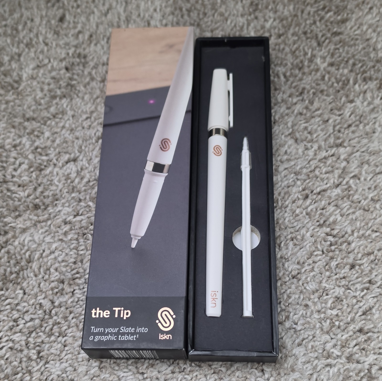 iskn the Slate 2+ Graphics Tablet Set w/ The Tip Stylus, USB (TS2E2)