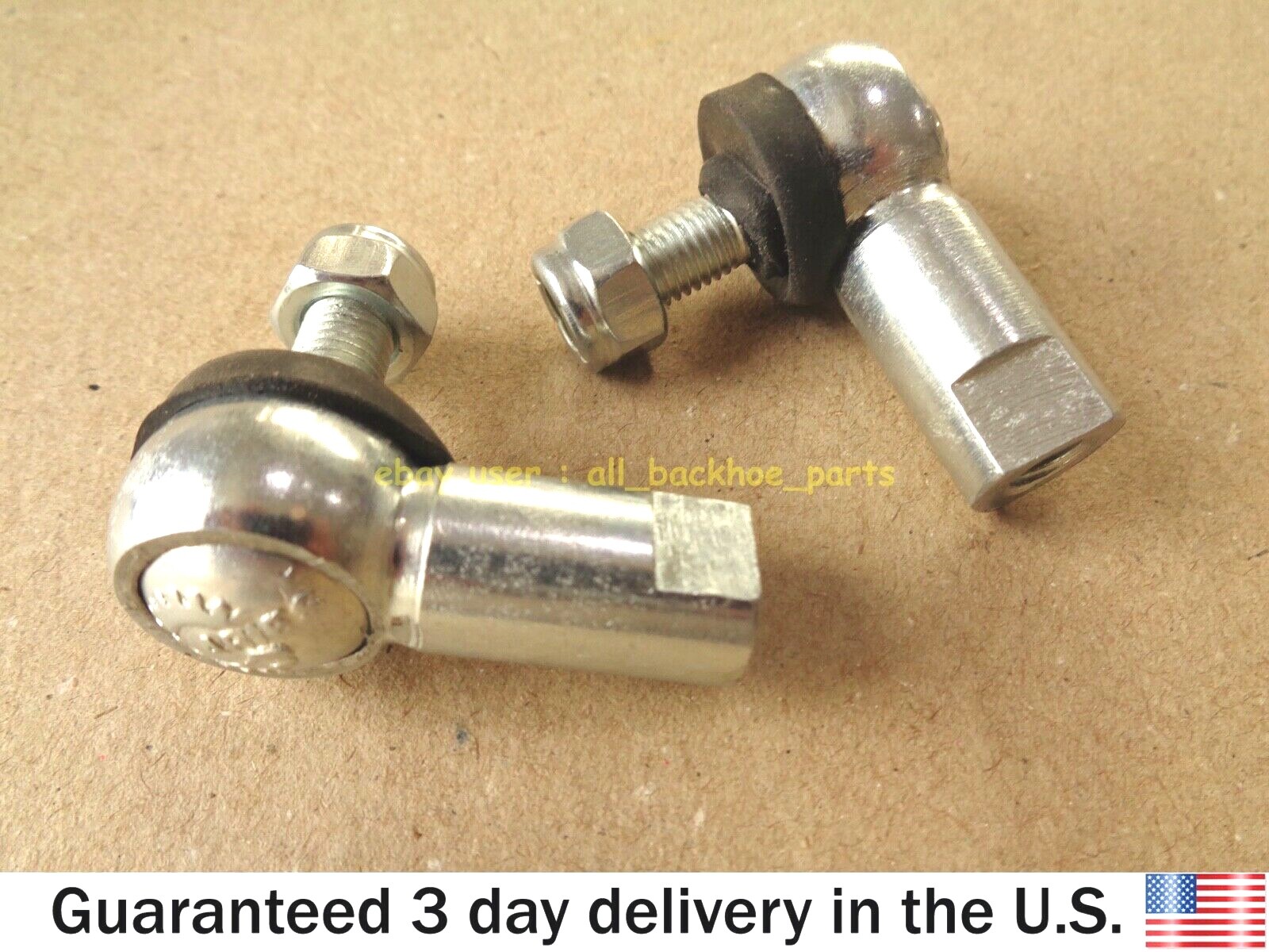 JCB BACKHOE - BALL JOINT M8, SET OF 2 PCS.  (PART NO. 123/08002 331/20202)