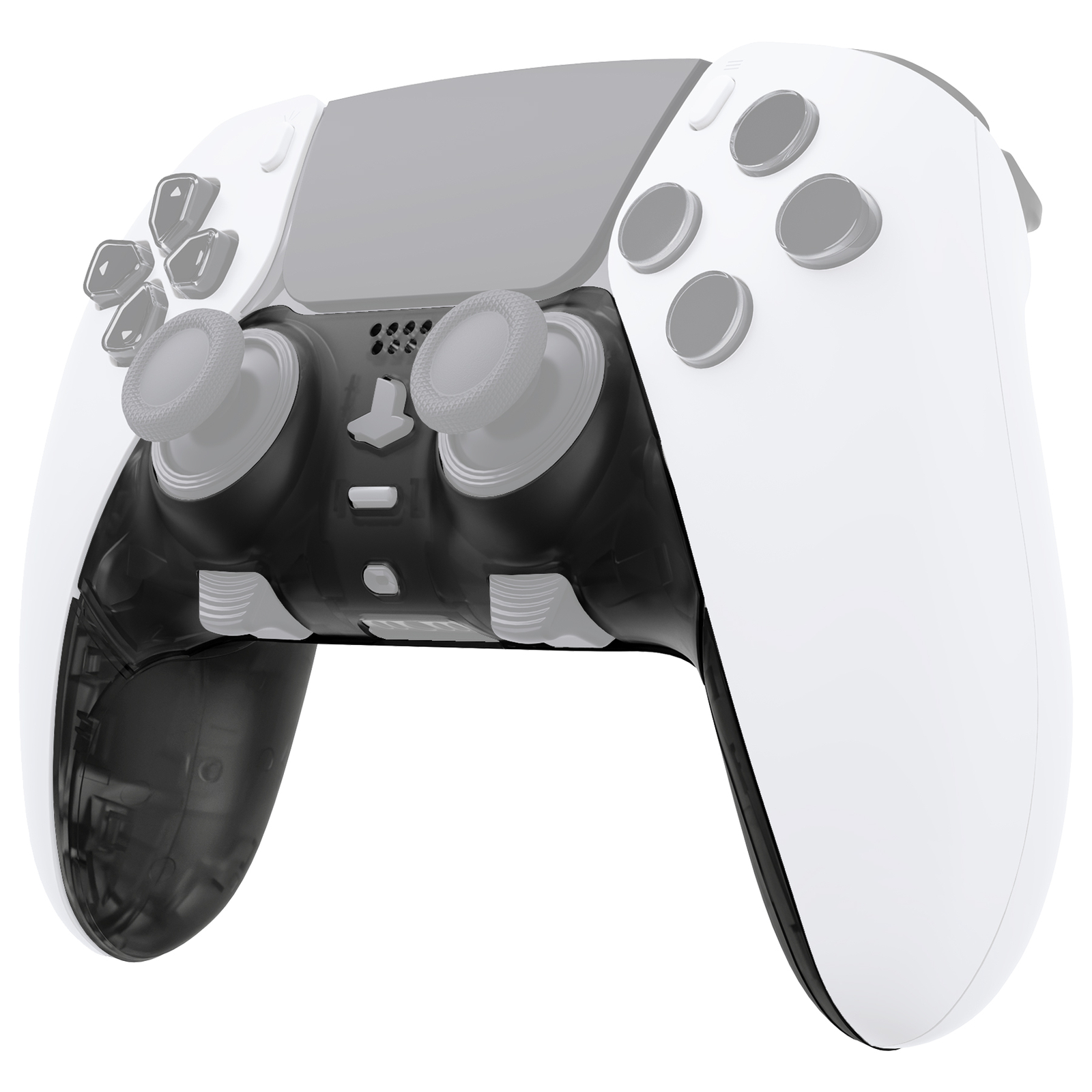eXtremeRate Replacement Top Bottom Decorative Trim Shell for PS5 Edge Controller
