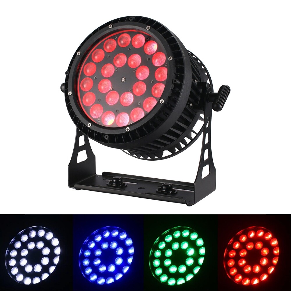 Led Par Can 24X6in1 RGBWA UV Led Waterproof Zoom Par Light Outdoor Stage Event