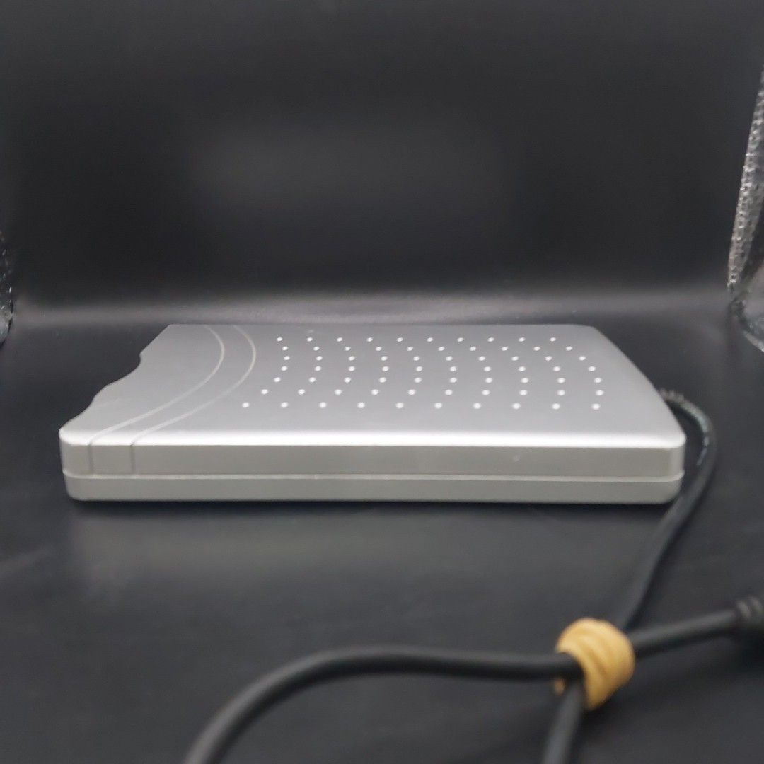 Dynex External Floppy Disk Drive DX-EF101 Gray Silver USB - Tested Working Used