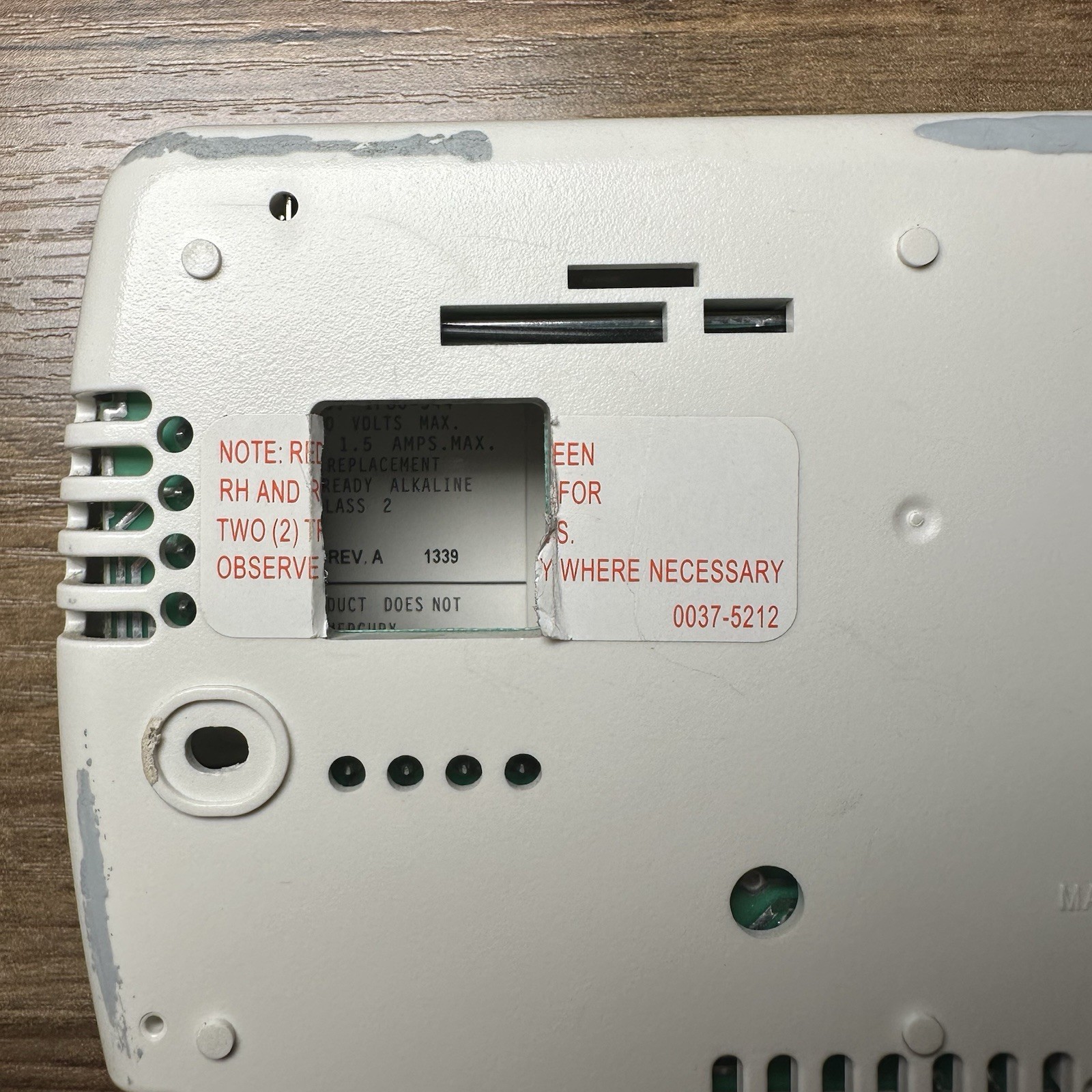 White Rodgers 1F86-344 Digital Non-Programmable Thermostat – Tested Working