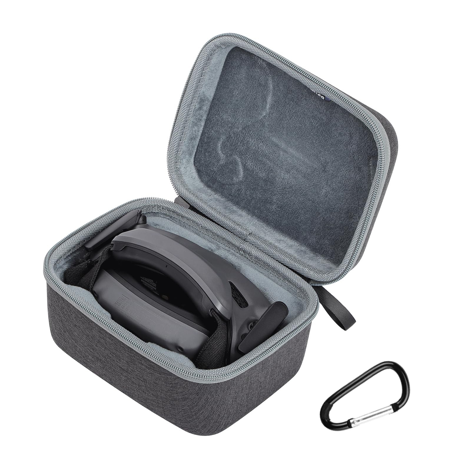 FSIDIWT Portable Carrying Case for DJI Goggles 3, 19.2*14.7*10.4cm, Grey