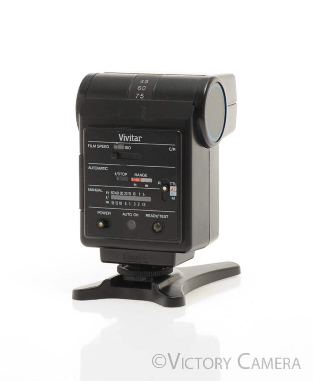Vivitar Auto Thyristor 550FD Flash For Canon & Ricoh [EXC-]