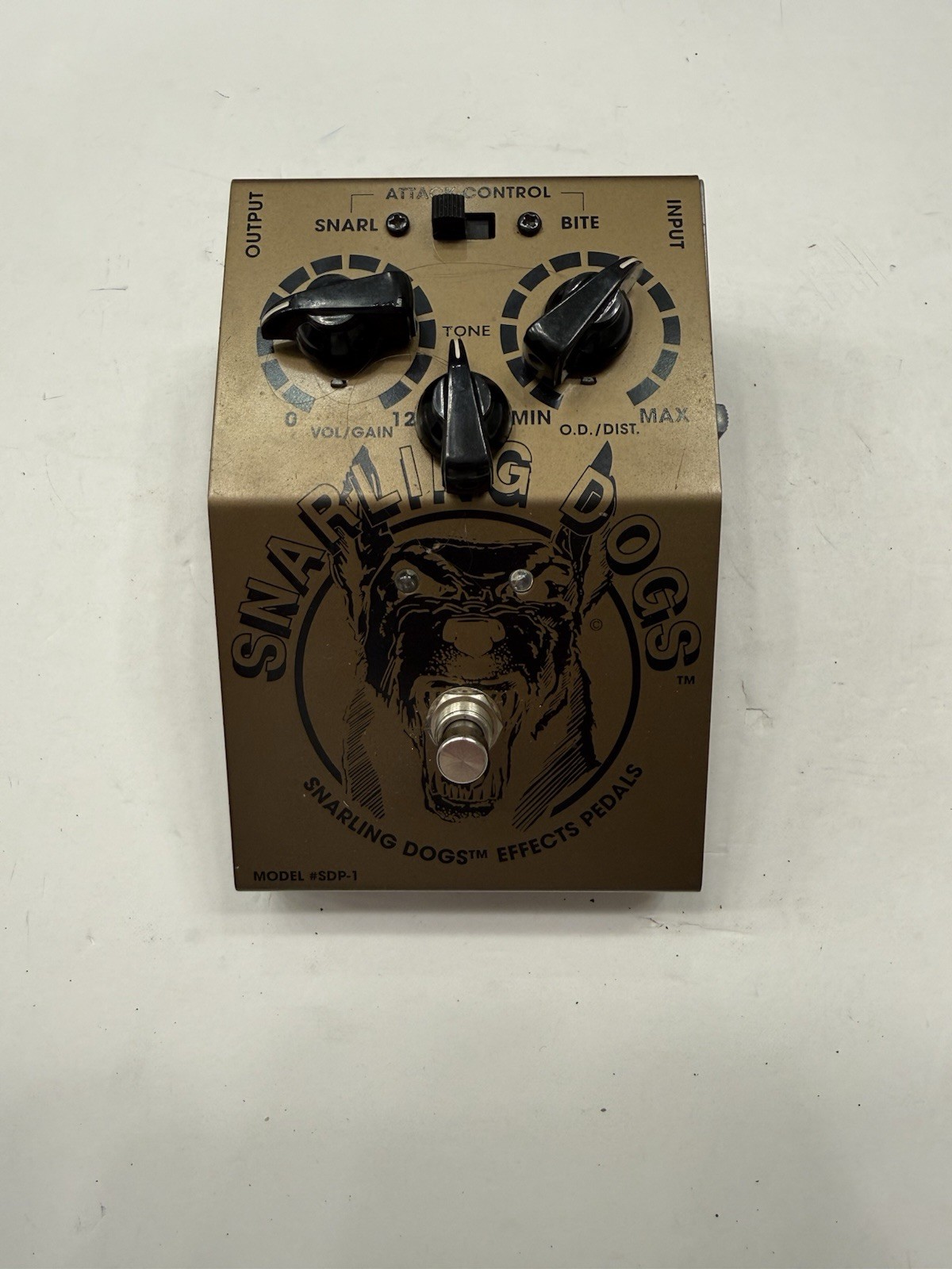 Snarling Dogs SDP-1 Tweed E. Dog Tube Overdrive Guitar Effect Pedal