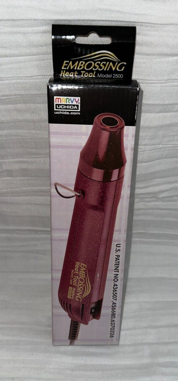 Marvy Uchida Embossing Heat Tool for Crafting - Model 2500 - Rubber Stamping