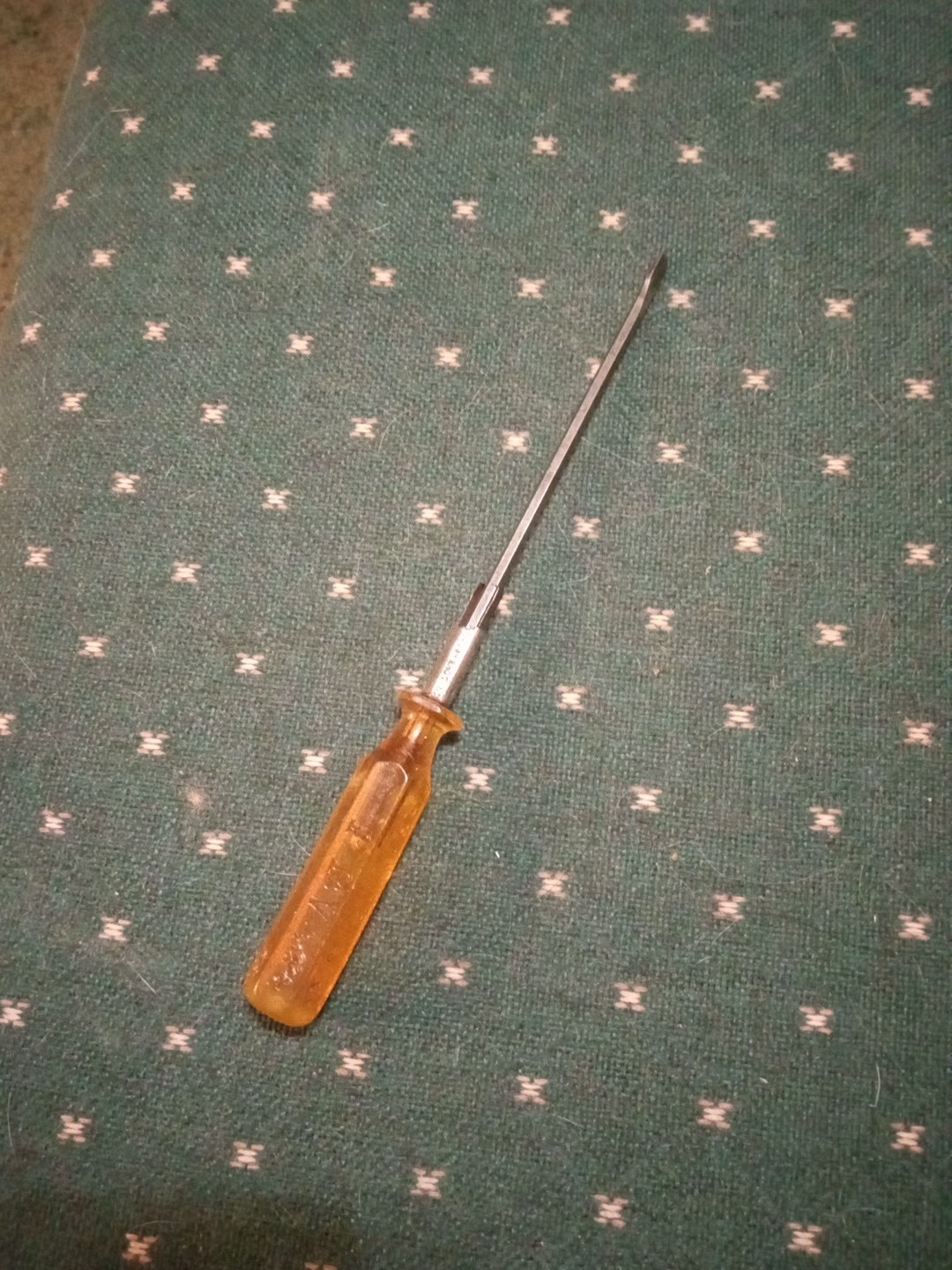 Vintage Upson Bros Spring Action Screwdriver USA Decent Usable Condition Unique