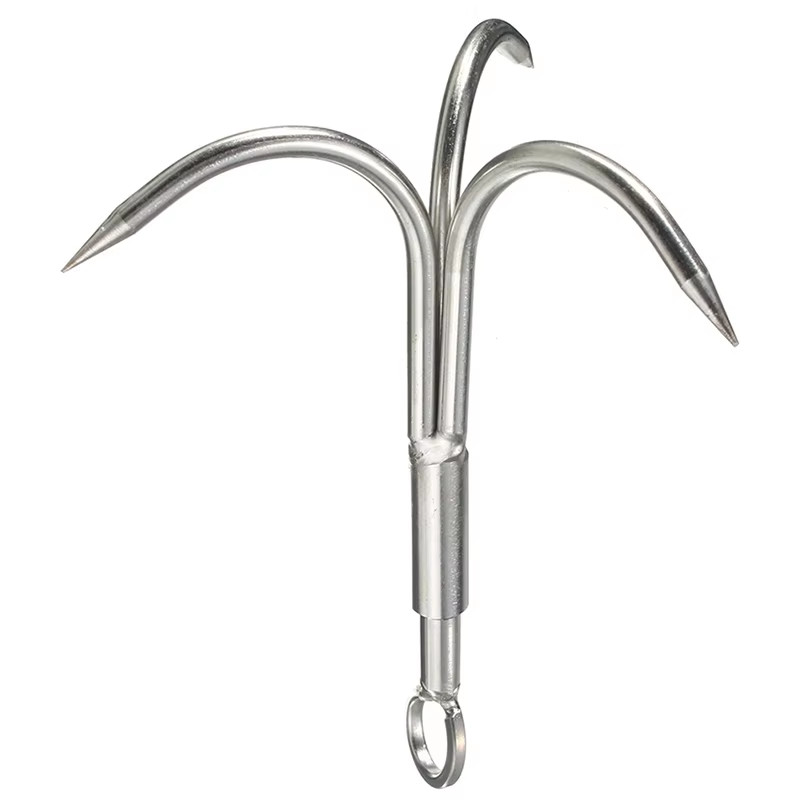 Flying Claw Survival Grappling Steel Hook Rock Climbing Claw Outdoor Carabiner S