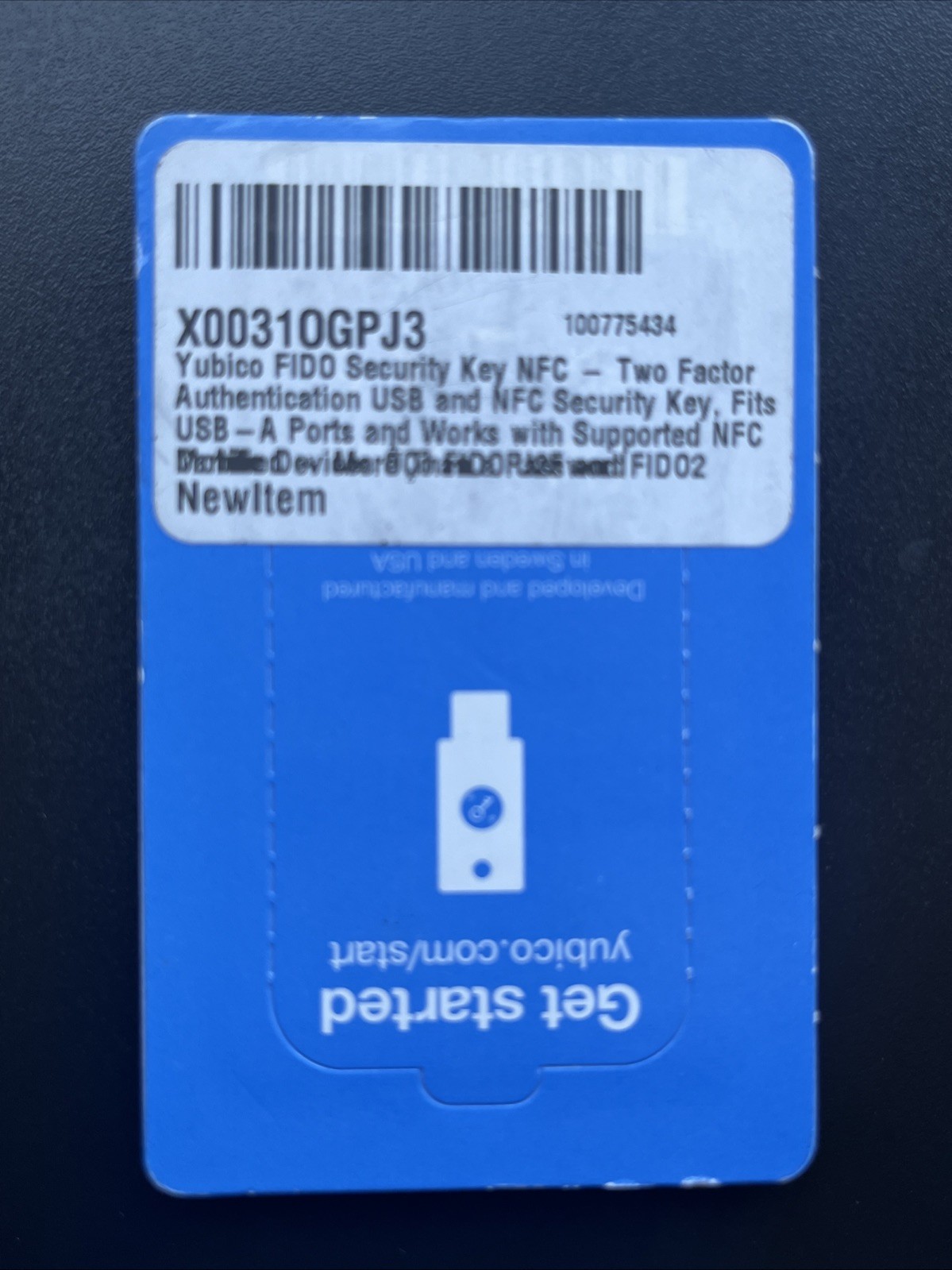 Yubico Security Key NFC (Y255)