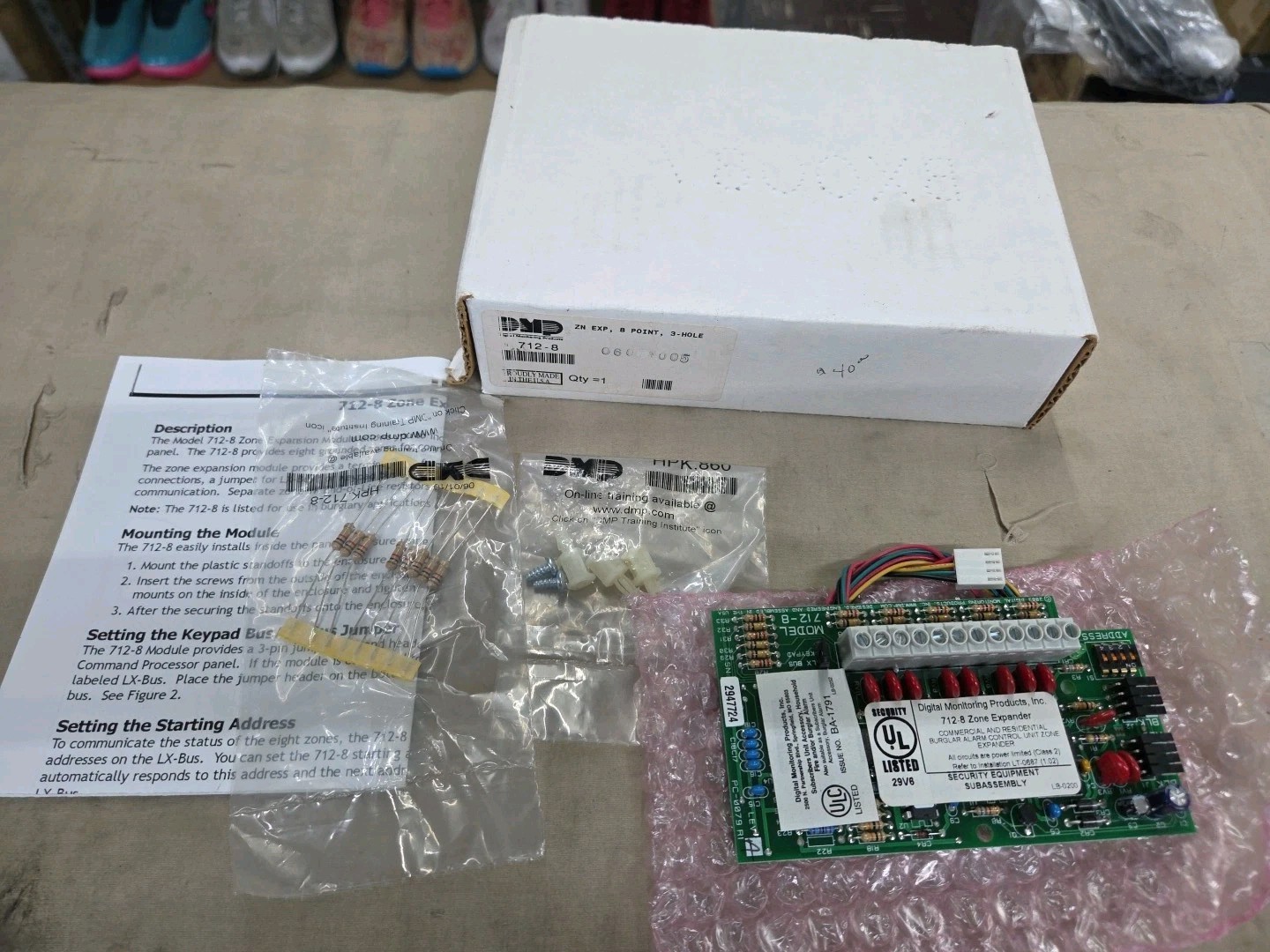NEW DMP 712-8 Zone Expansion Module New In Box Free Shipping!!