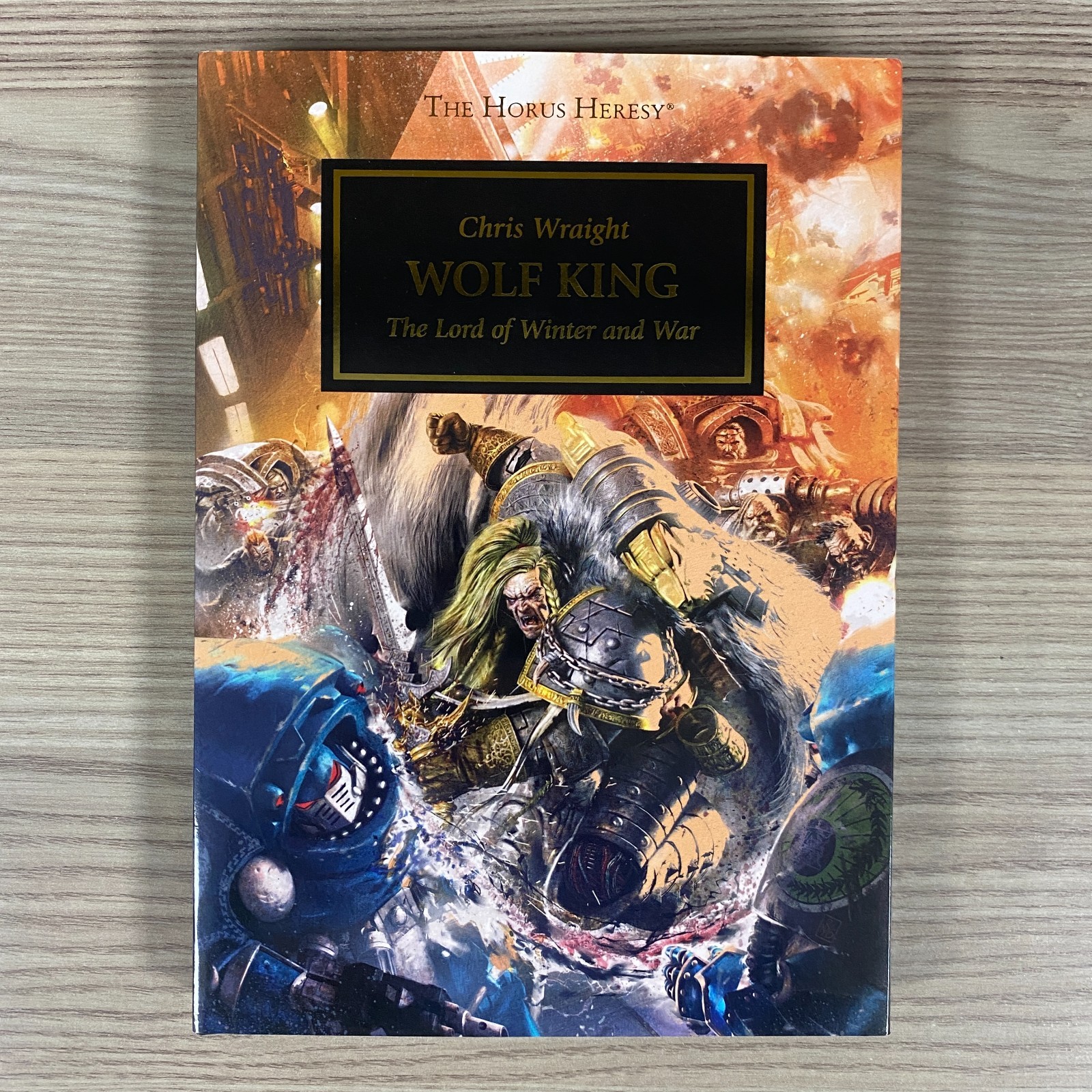 WARHAMMER HORUS HERESY WOLF KING SIGNED BOOK HARDBACK NOVELLA LIMITED EDITION