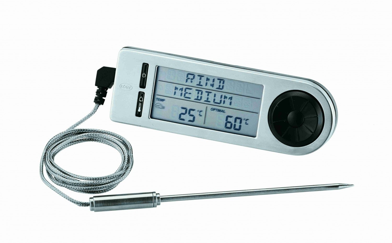 New Best Rosle R246SLE Stainless Steel Digital Oven and Meat Thermometer 25086