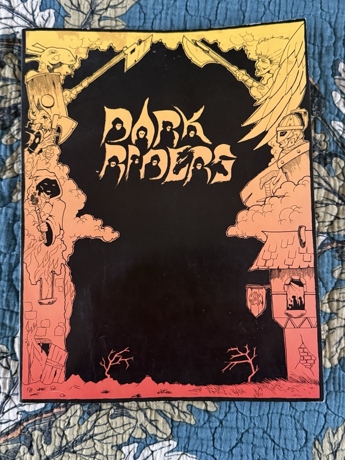 DARK RIDERS A FIFTH CYCLE SUPPLEMENT RPG GAME 1991 PAPERBACK