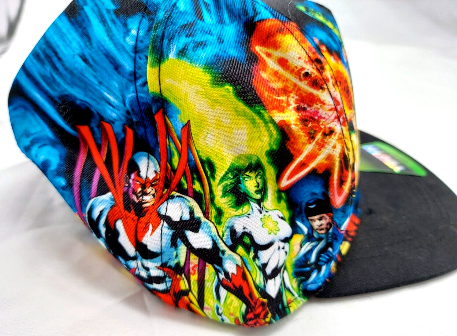 DC JLA Justice League Youth Multi-Colored Snap Back Hat