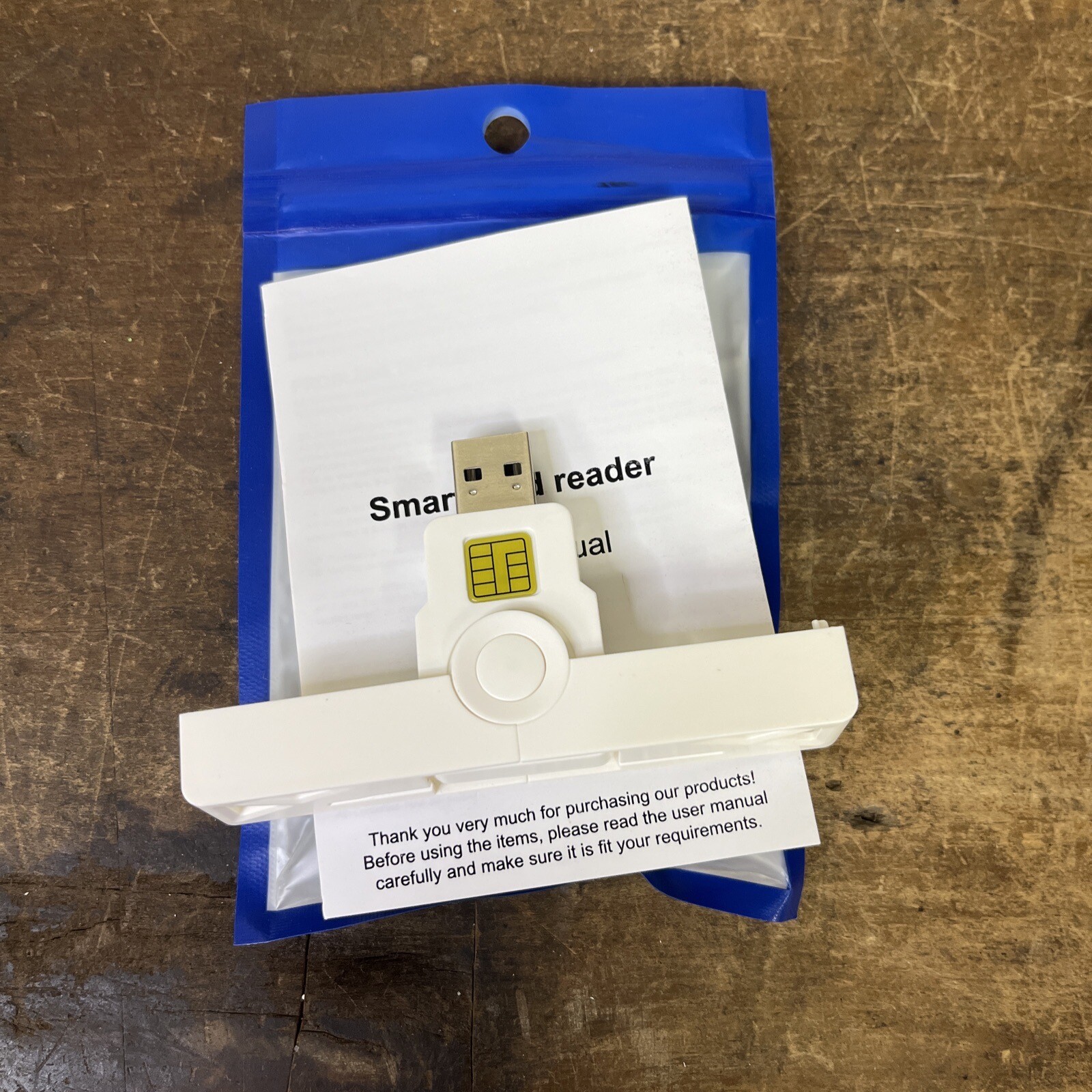 USB CAC Smart Card Readers With User Manual NEW