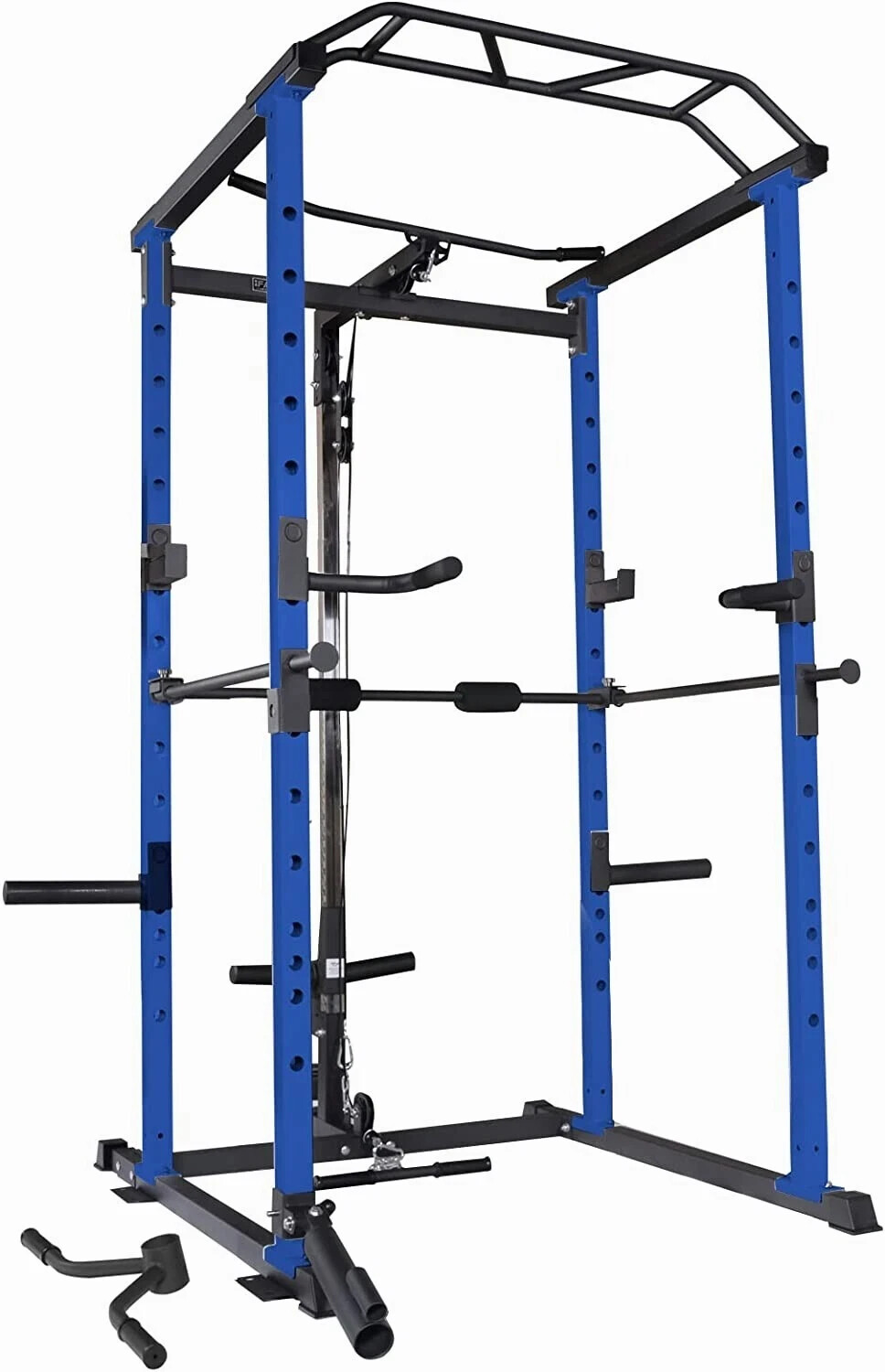 Multi functional Power Cage,Home Adjustable Pullup Squat Rack 1000Lbs Capacity